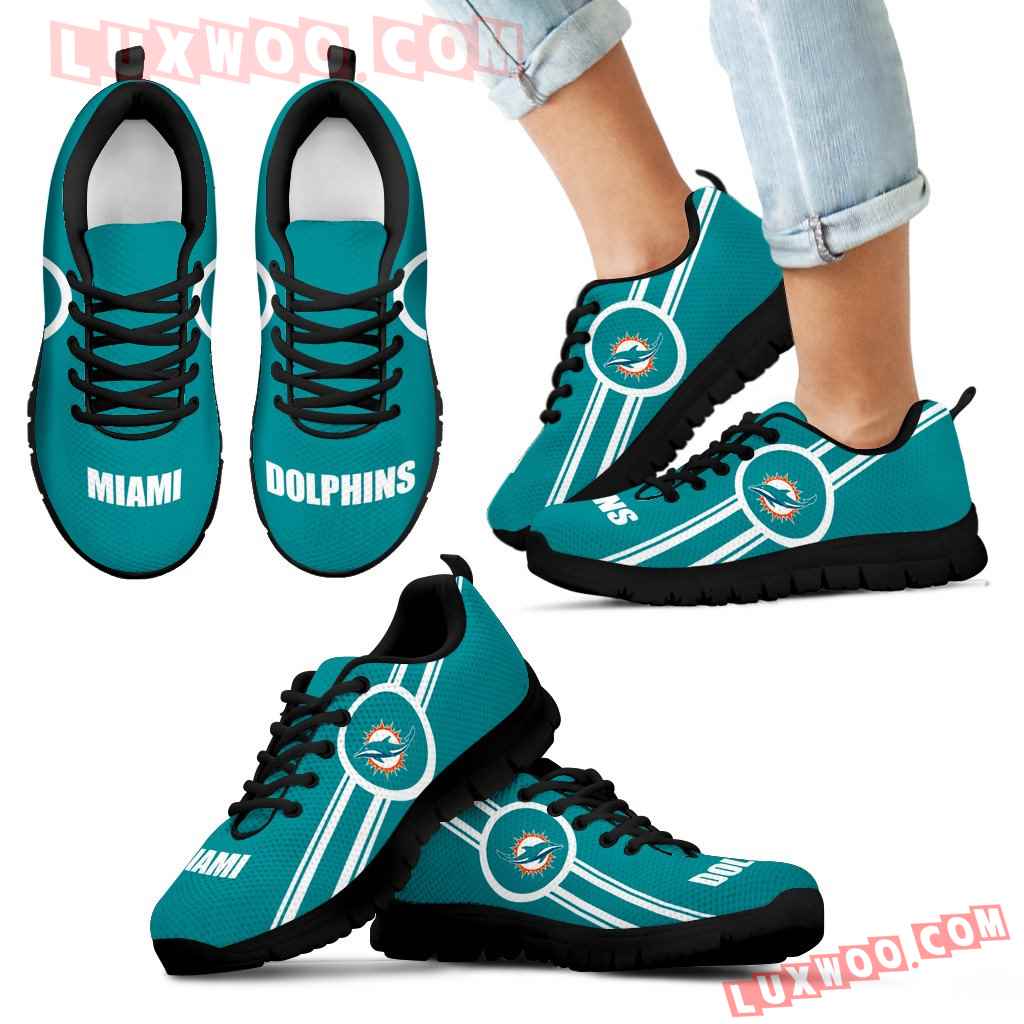 Fall Of Light Miami Dolphins Sneakers