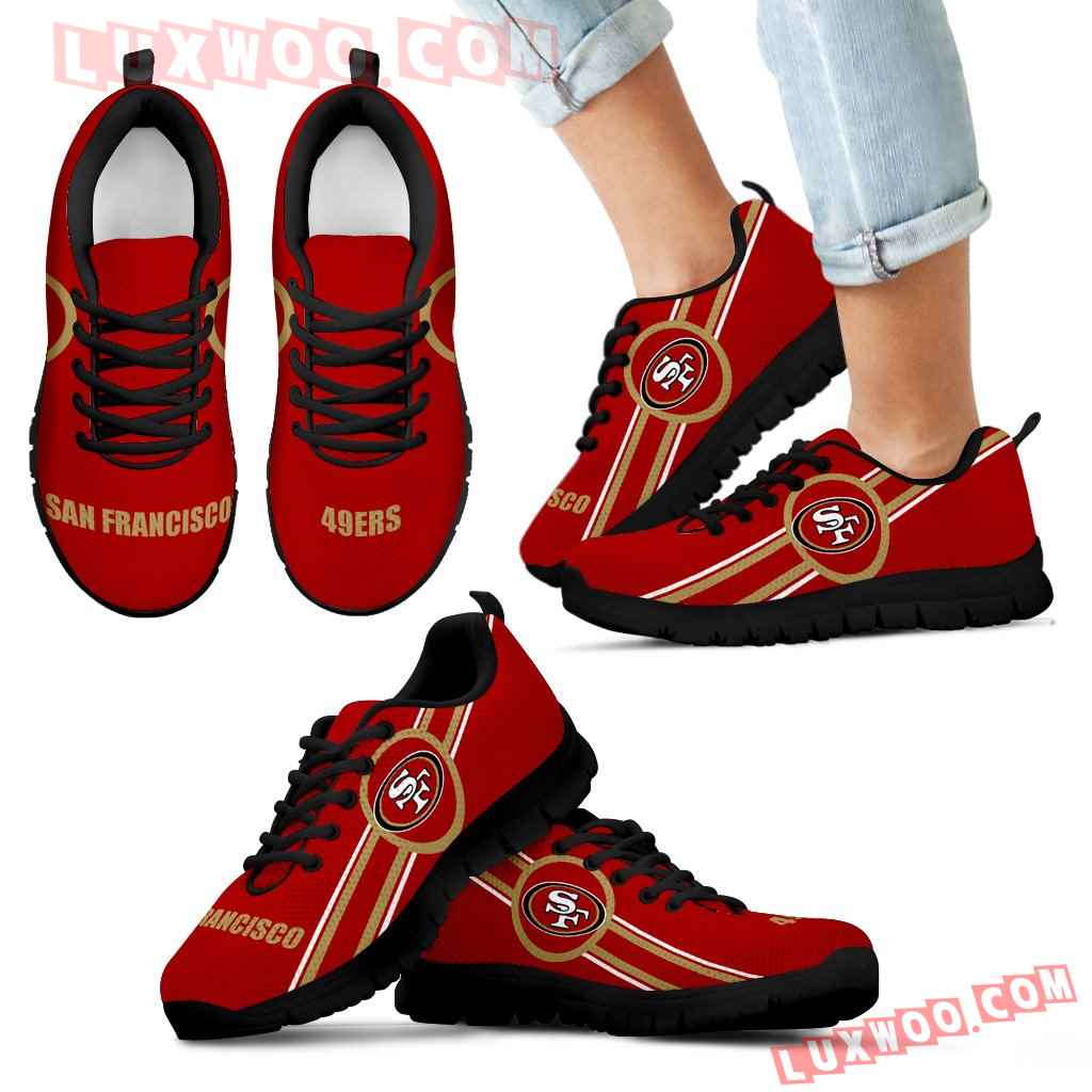 Fall Of Light San Francisco 49ers Sneakers