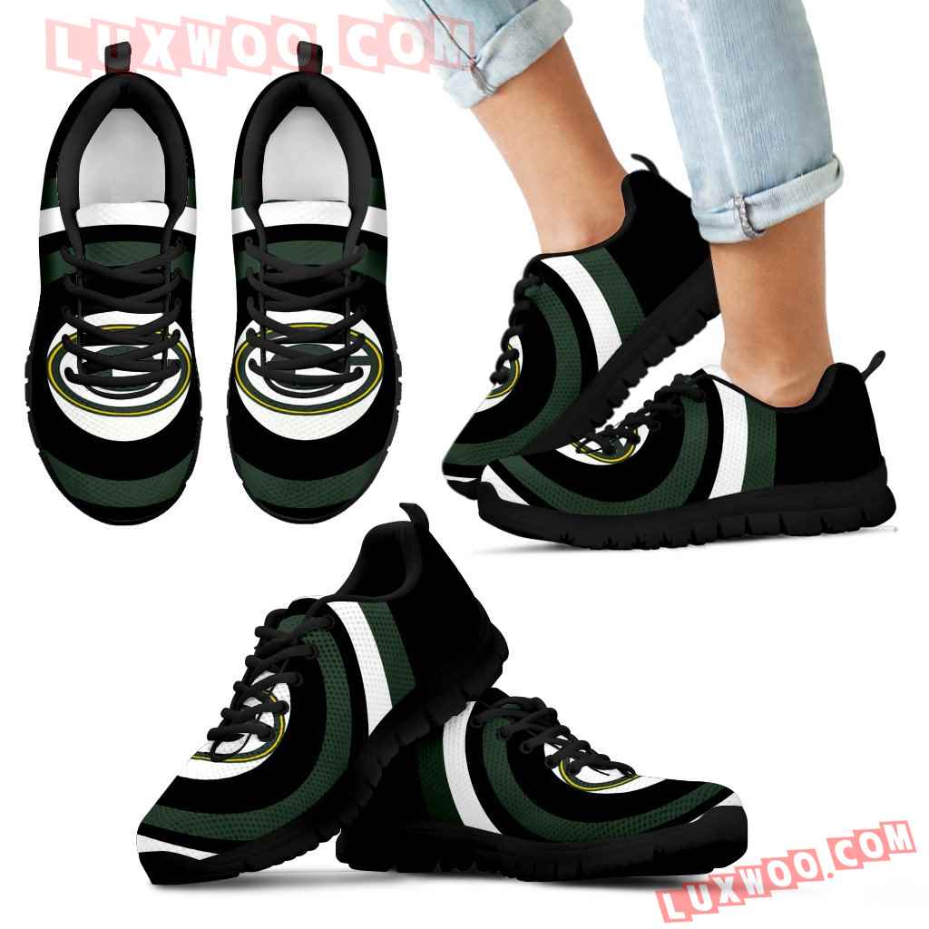 Favorable Significant Shield Green Bay Packers Sneakers