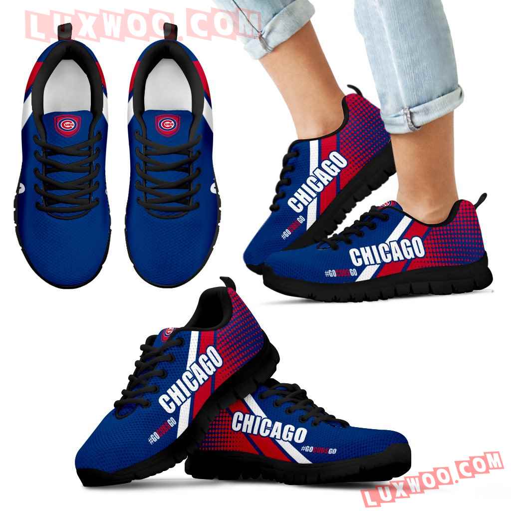 Go Chicago Cubs Go Chicago Cubs Sneakers