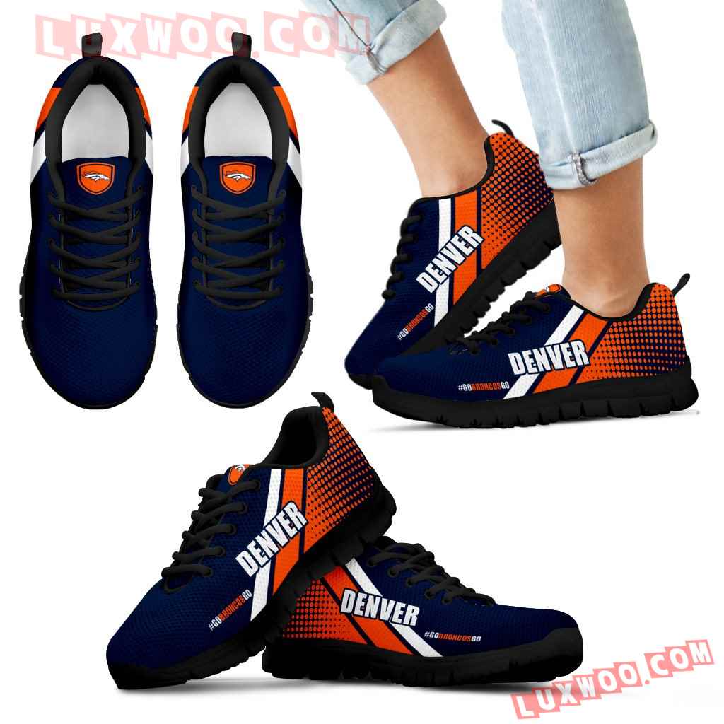 Go Denver Broncos Go Denver Broncos Sneakers - Luxwoo.com