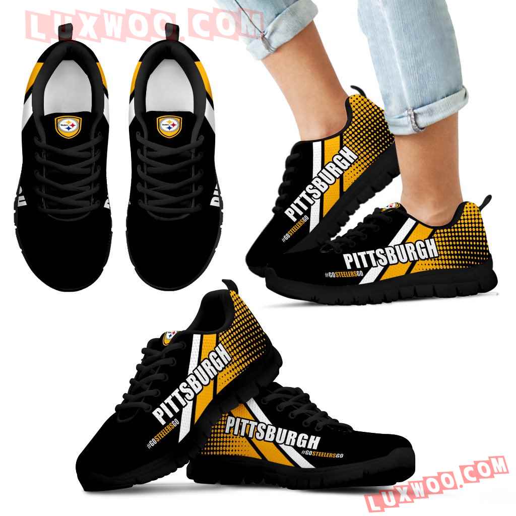 Go Pittsburgh Steelers Go Pittsburgh Steelers Sneakers