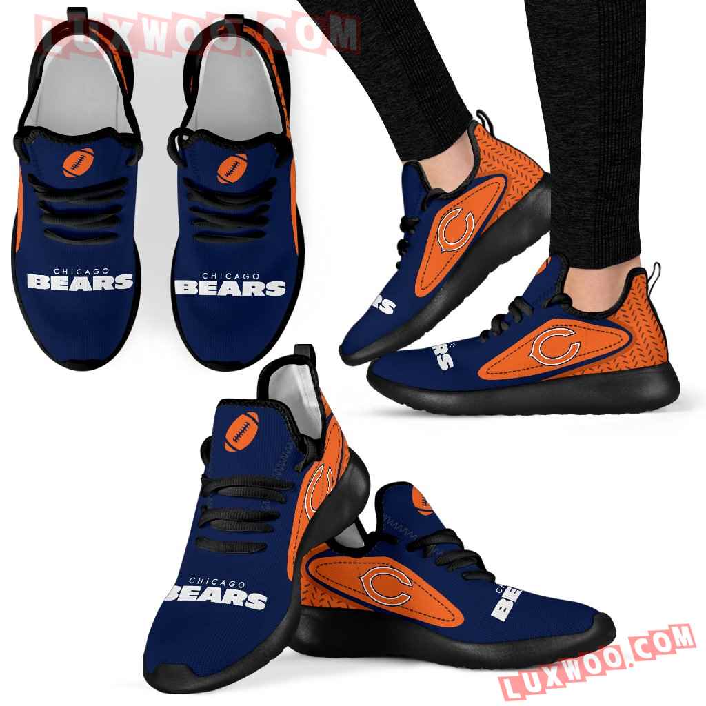 Legend React Chicago Bears Mesh Knit Sneakers