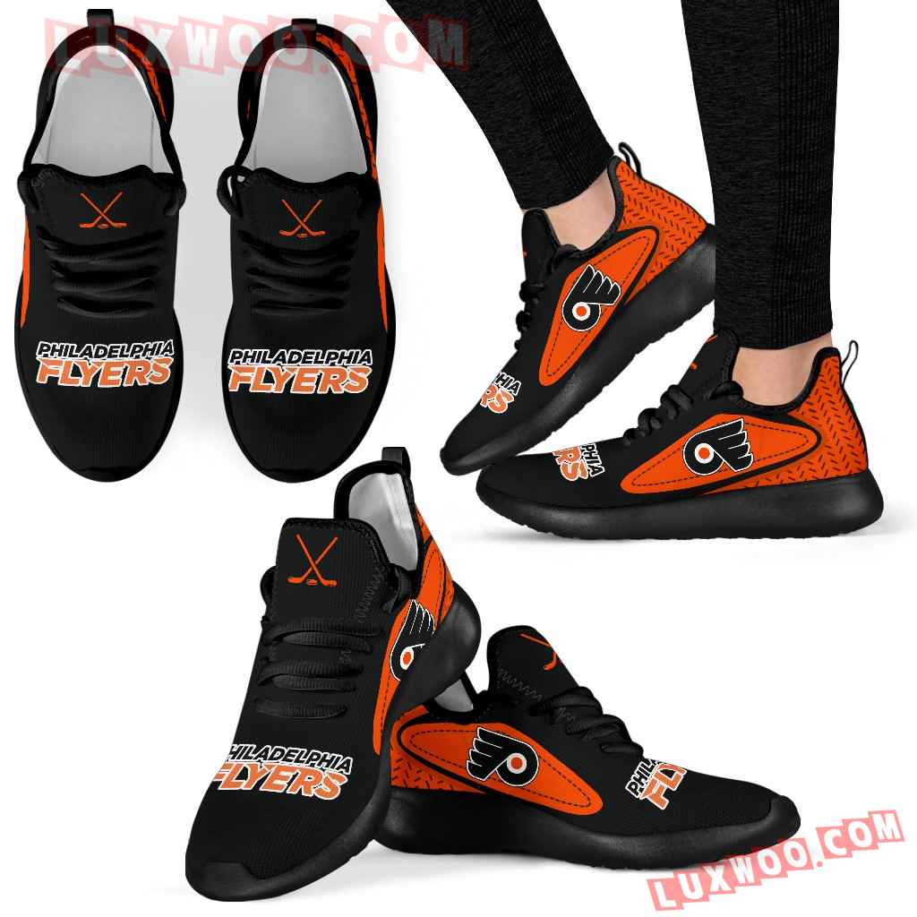Legend React Philadelphia Flyers Mesh Knit Sneakers