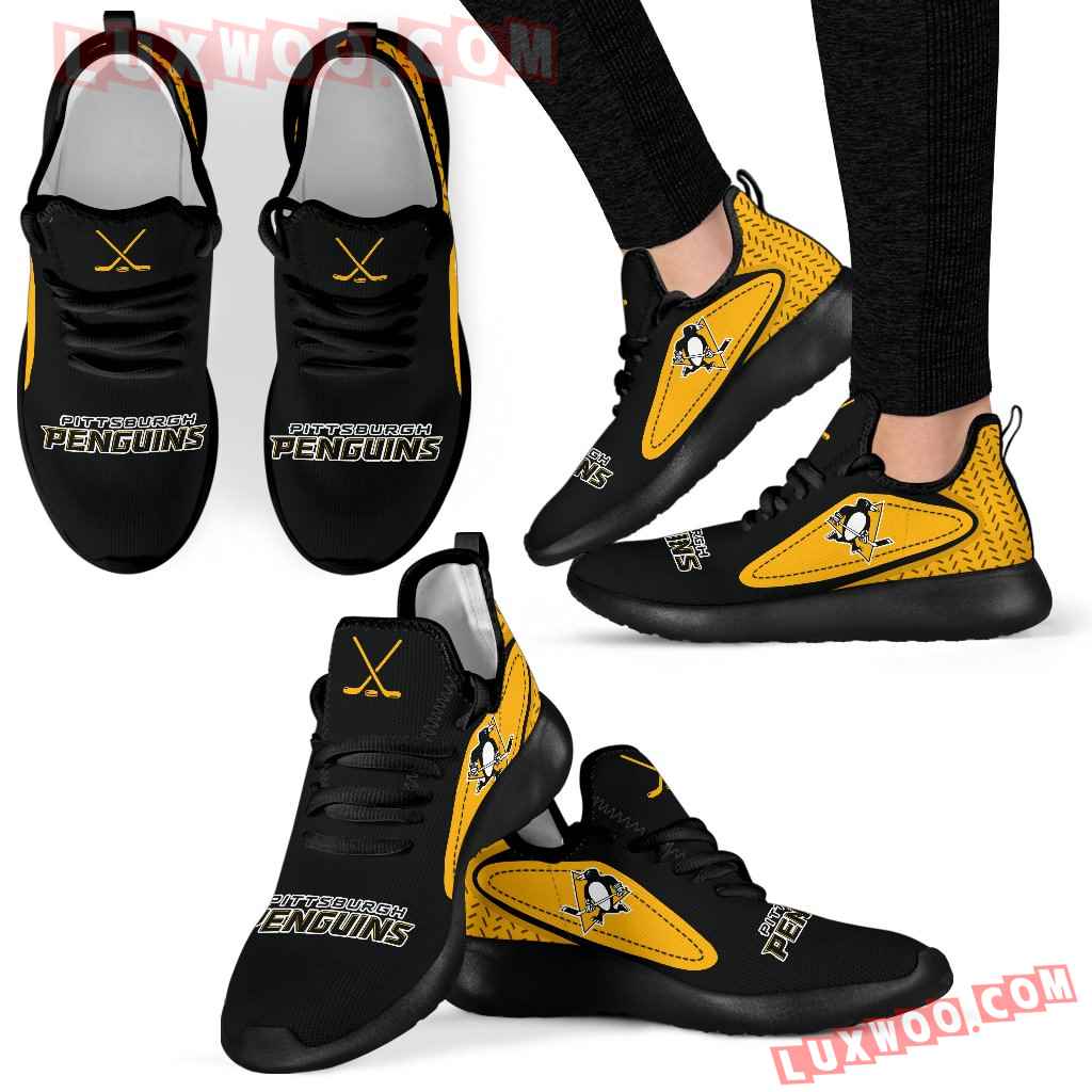 Legend React Pittsburgh Penguins Mesh Knit Sneakers