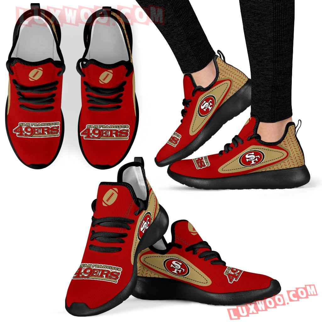 Legend React San Francisco 49ers Mesh Knit Sneakers