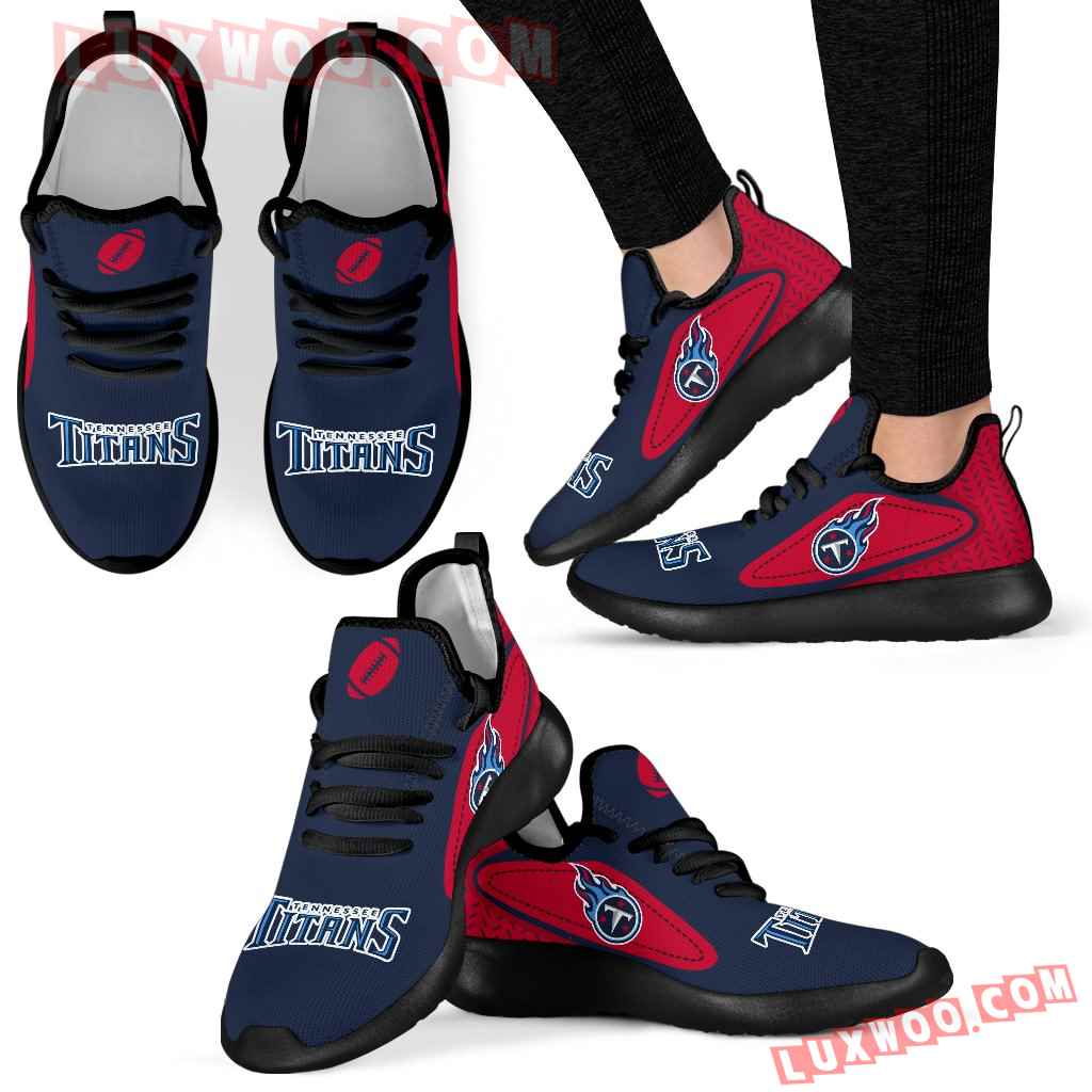Legend React Tennessee Titans Mesh Knit Sneakers