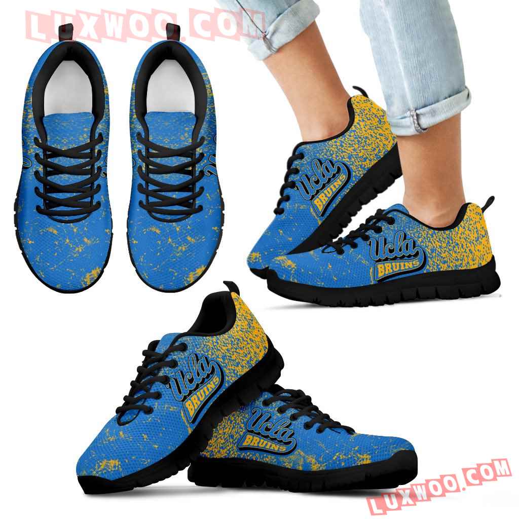 Light Tiny Pixel Smashing Pieces Ucla Bruins Sneakers