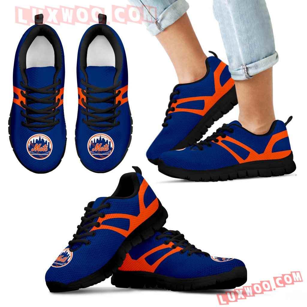 Line Amazing Bottom New York Mets Sneakers