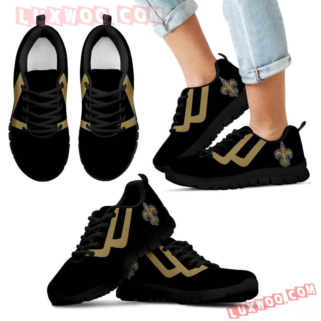 Line Bottom Straight New Orleans Saints Sneakers