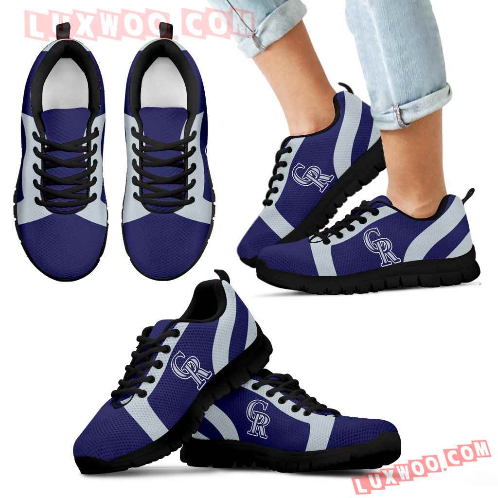 Line Inclined Classy Colorado Rockies Sneakers