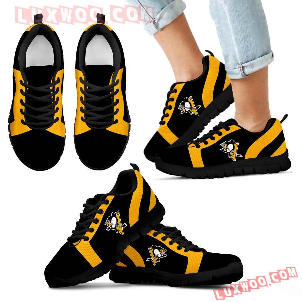 Line Inclined Classy Pittsburgh Penguins Sneakers - Luxwoo.com