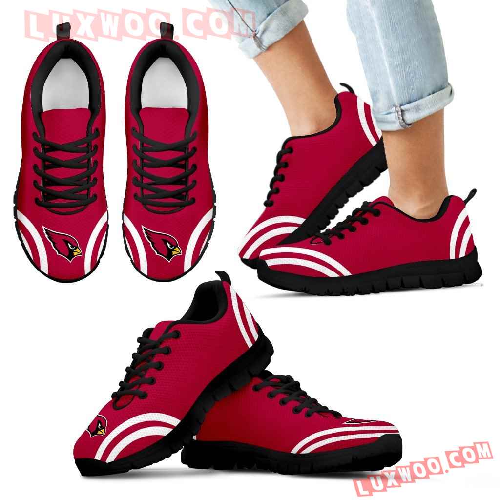 Lovely Curves Stunning Logo Icon Arizona Cardinals Sneakers