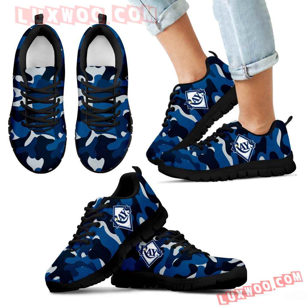 Military Background Energetic Tampa Bay Rays Sneakers