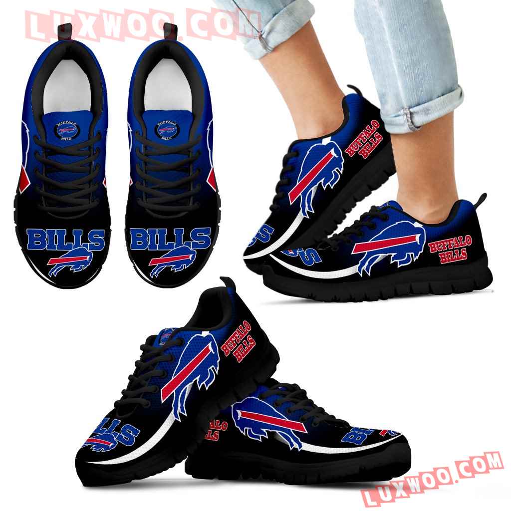 Mystery Straight Line Up Buffalo Bills Sneakers