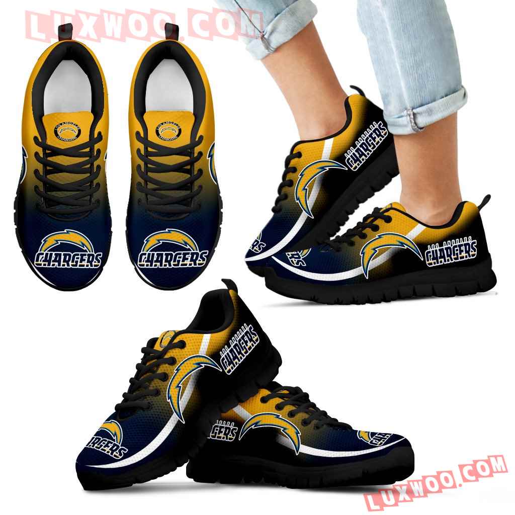 Mystery Straight Line Up Los Angeles Chargers Sneakers