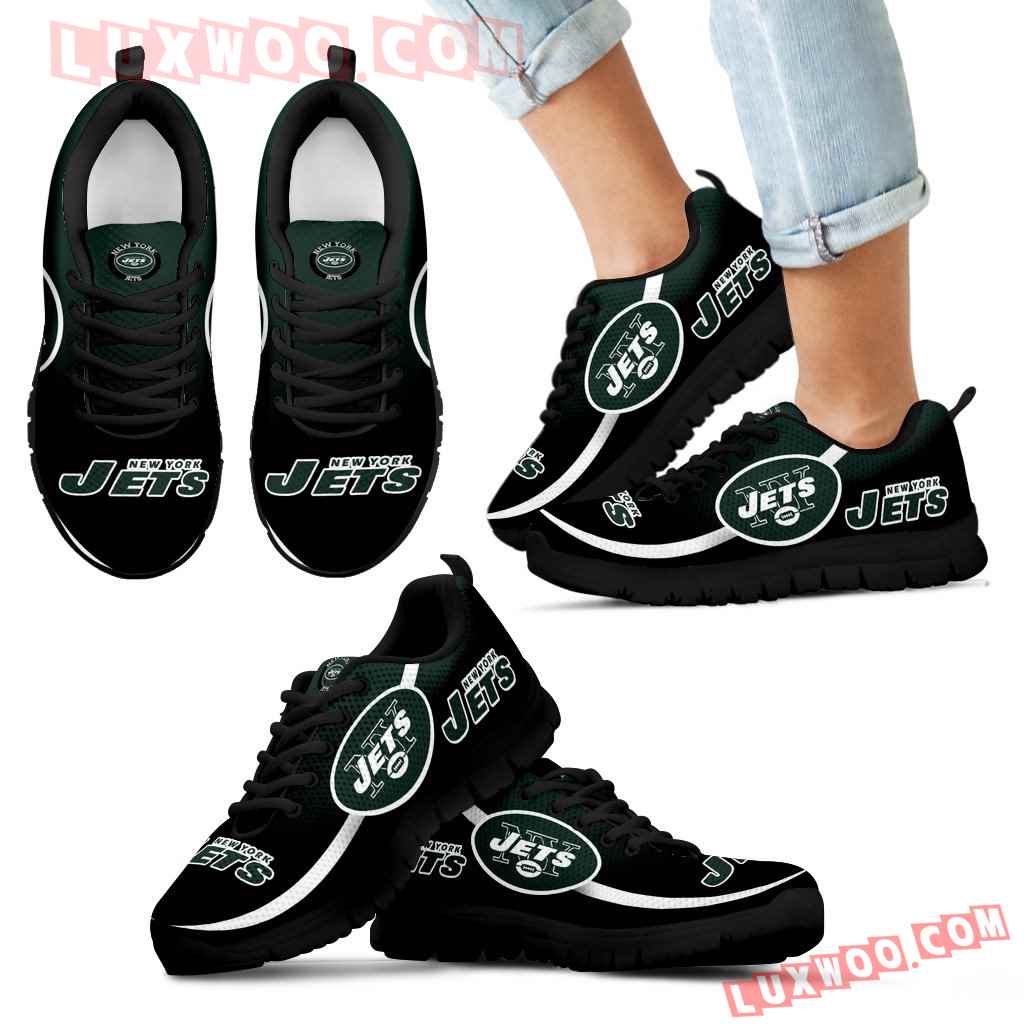 Mystery Straight Line Up New York Jets Sneakers