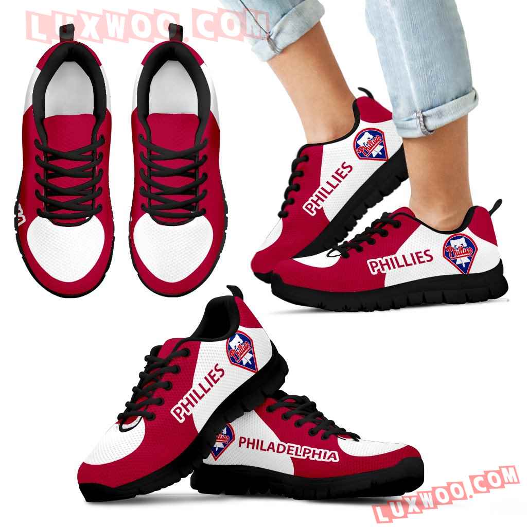 Philadelphia Phillies Top Logo Sneakers - Luxwoo.com