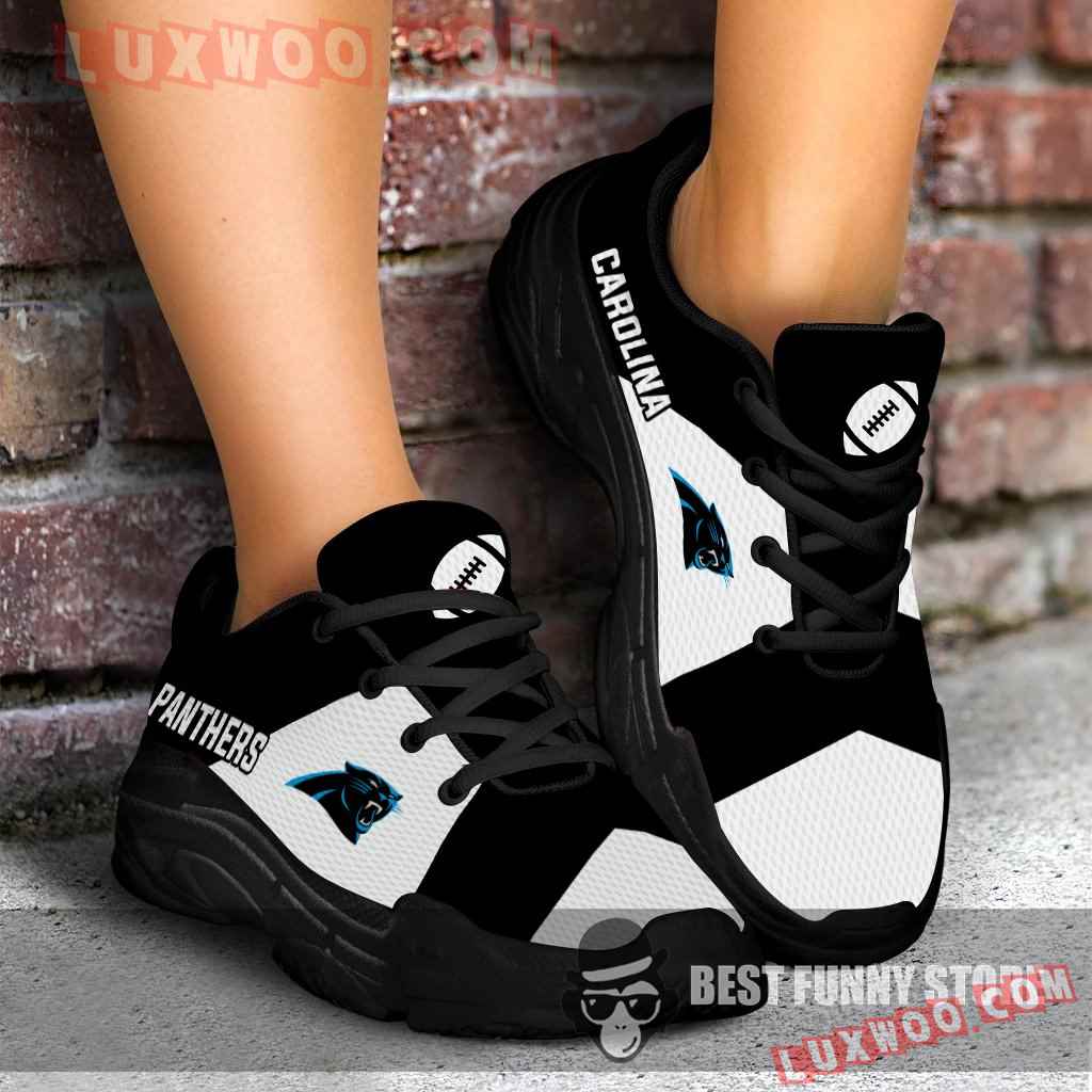 Pro Shop Logo Carolina Panthers Chunky Sneakers - Luxwoo.com