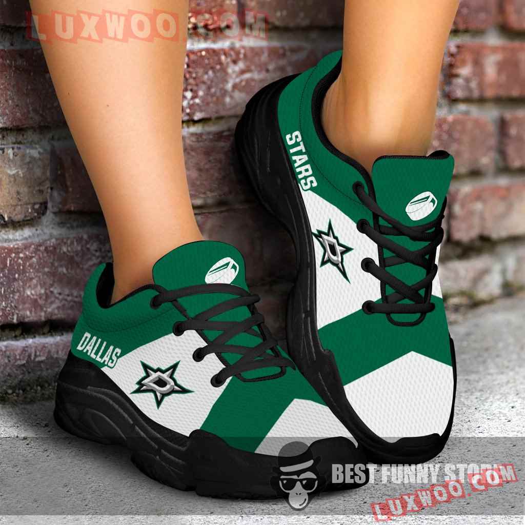 Pro Shop Logo Dallas Stars Chunky Sneakers - Luxwoo.com