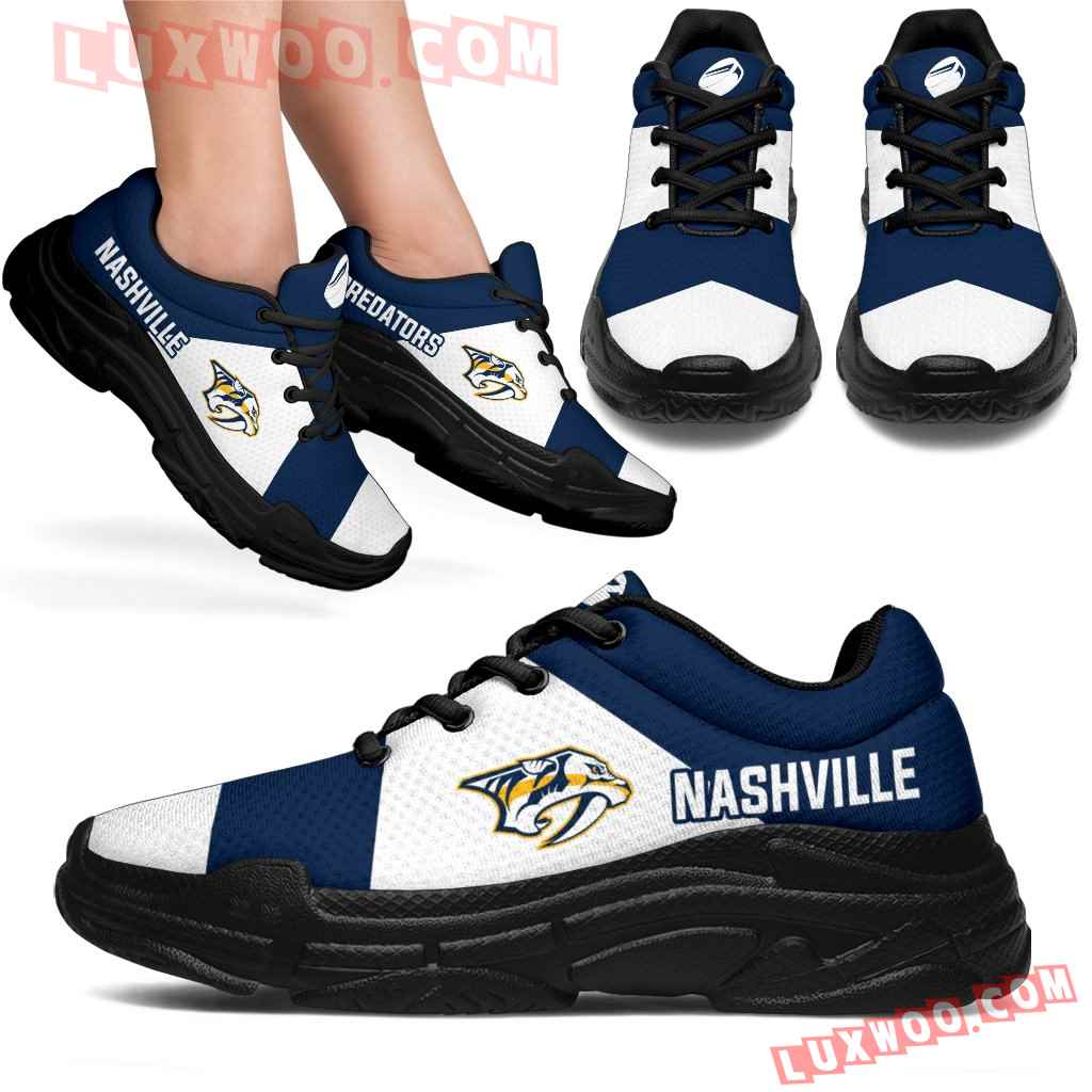 Pro Shop Logo Nashville Predators Chunky Sneakers
