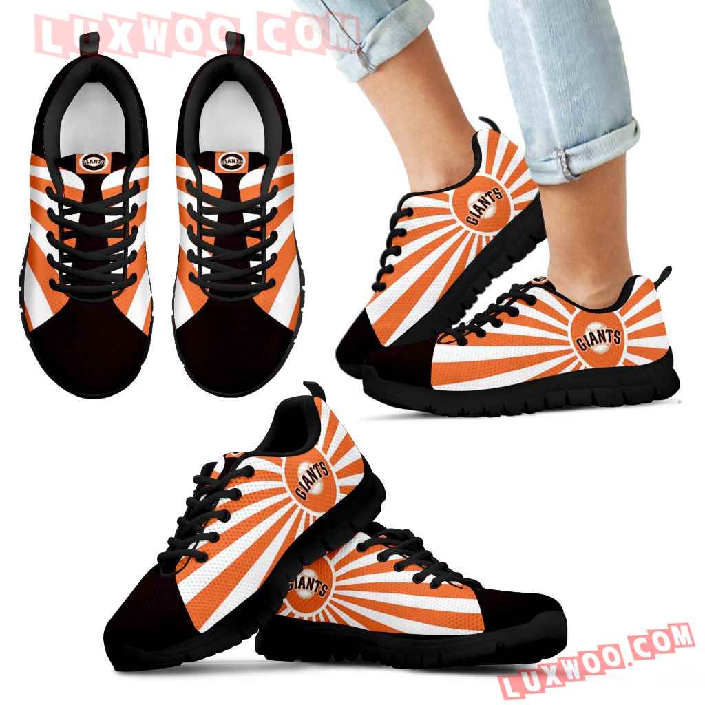 Rising Sun Sparkling Tremendous San Francisco Giants Sneakers