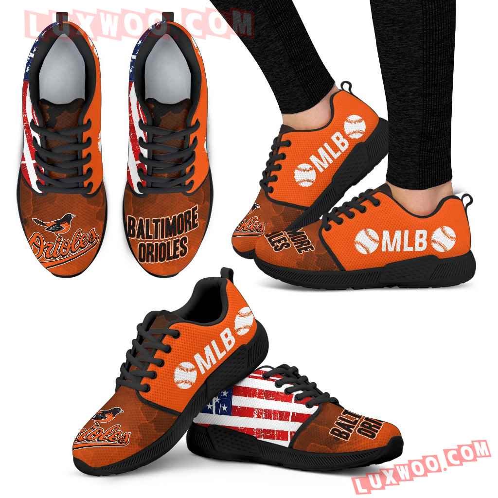 Simple Fashion Baltimore Orioles Shoes Athletic Sneakers