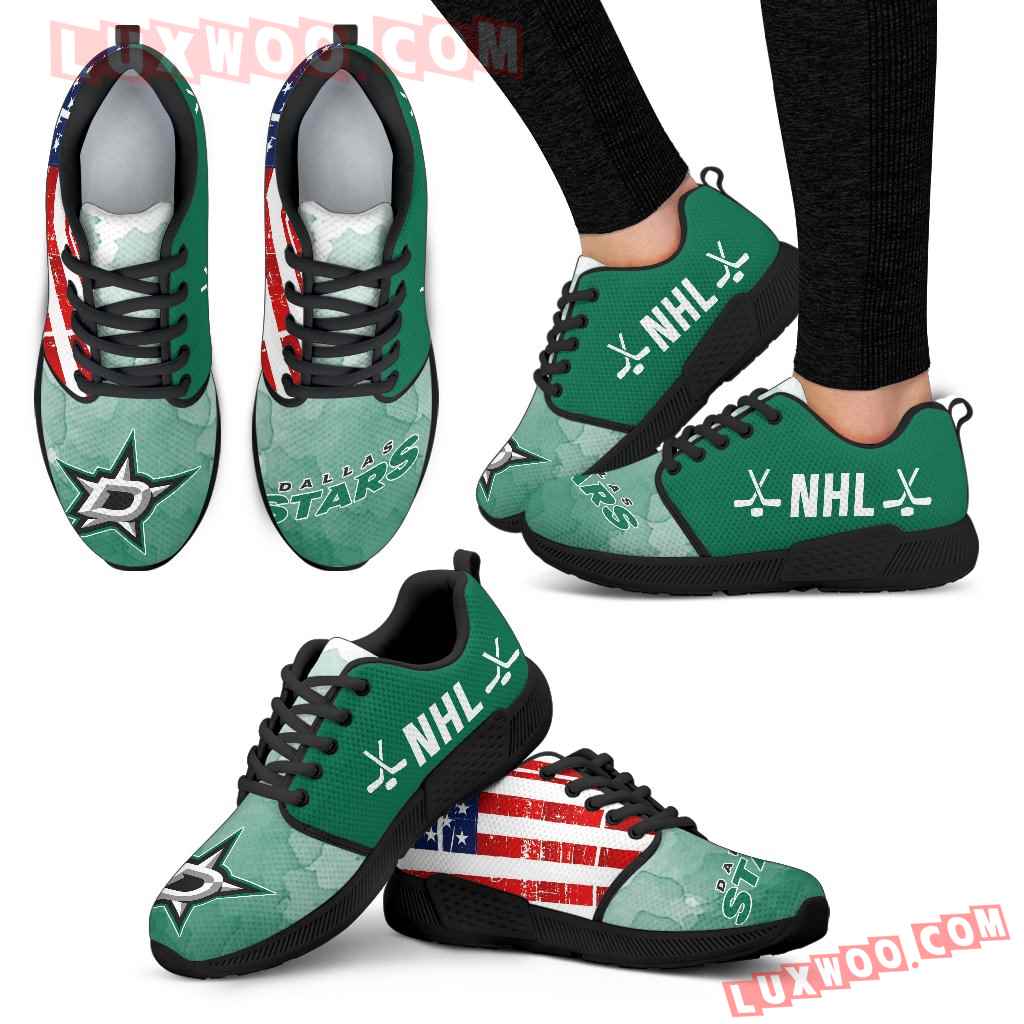 Simple Fashion Dallas Stars Shoes Athletic Sneakers