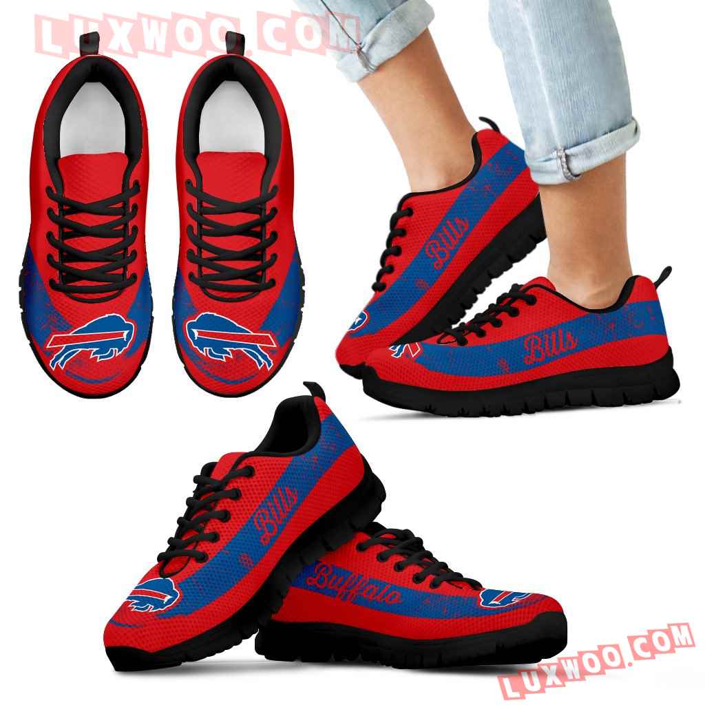 Single Line Logo Buffalo Bills Sneakers