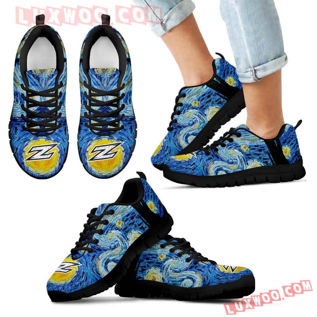 Sky Style Art Nigh Exciting Akron Zips Sneakers