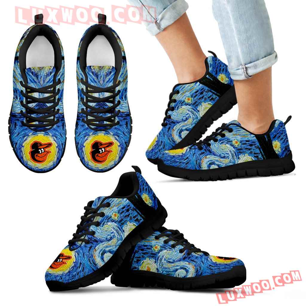 Sky Style Art Nigh Exciting Baltimore Orioles Sneakers