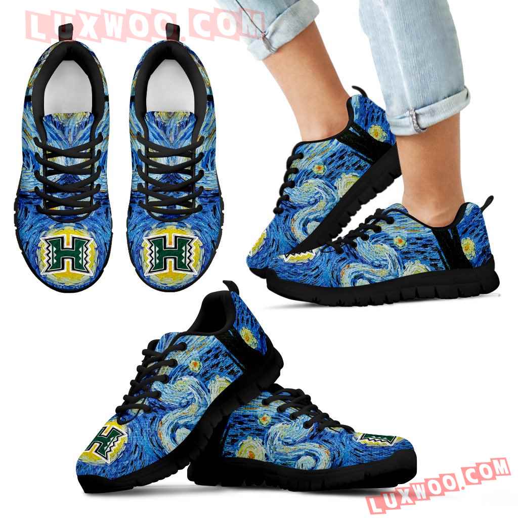 Sky Style Art Nigh Exciting Hawaii Rainbow Warriors Sneakers