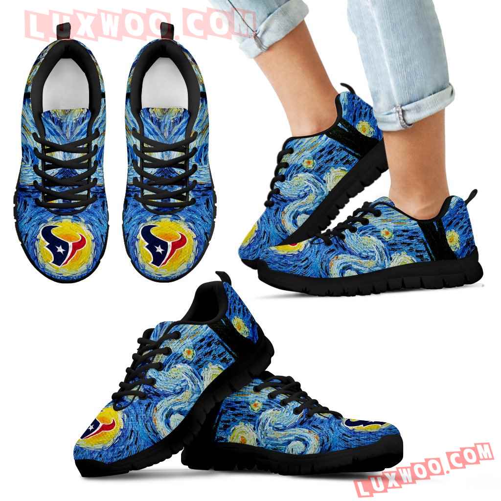 Sky Style Art Nigh Exciting Houston Texans Sneakers