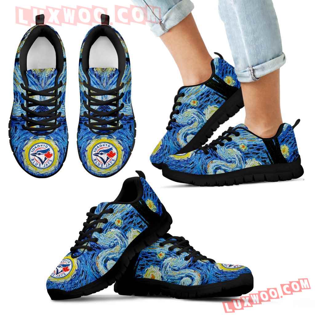 Sky Style Art Nigh Exciting Toronto Blue Jays Sneakers