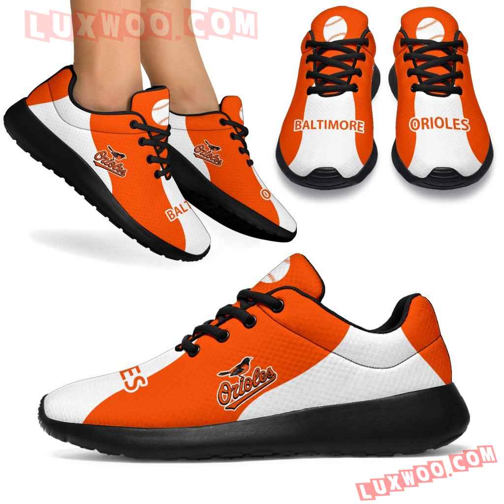 Special Sporty Sneakers Edition Baltimore Orioles Shoes