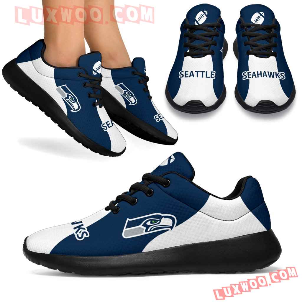 Special Sporty Sneakers Edition Seattle Seahawks Shoes