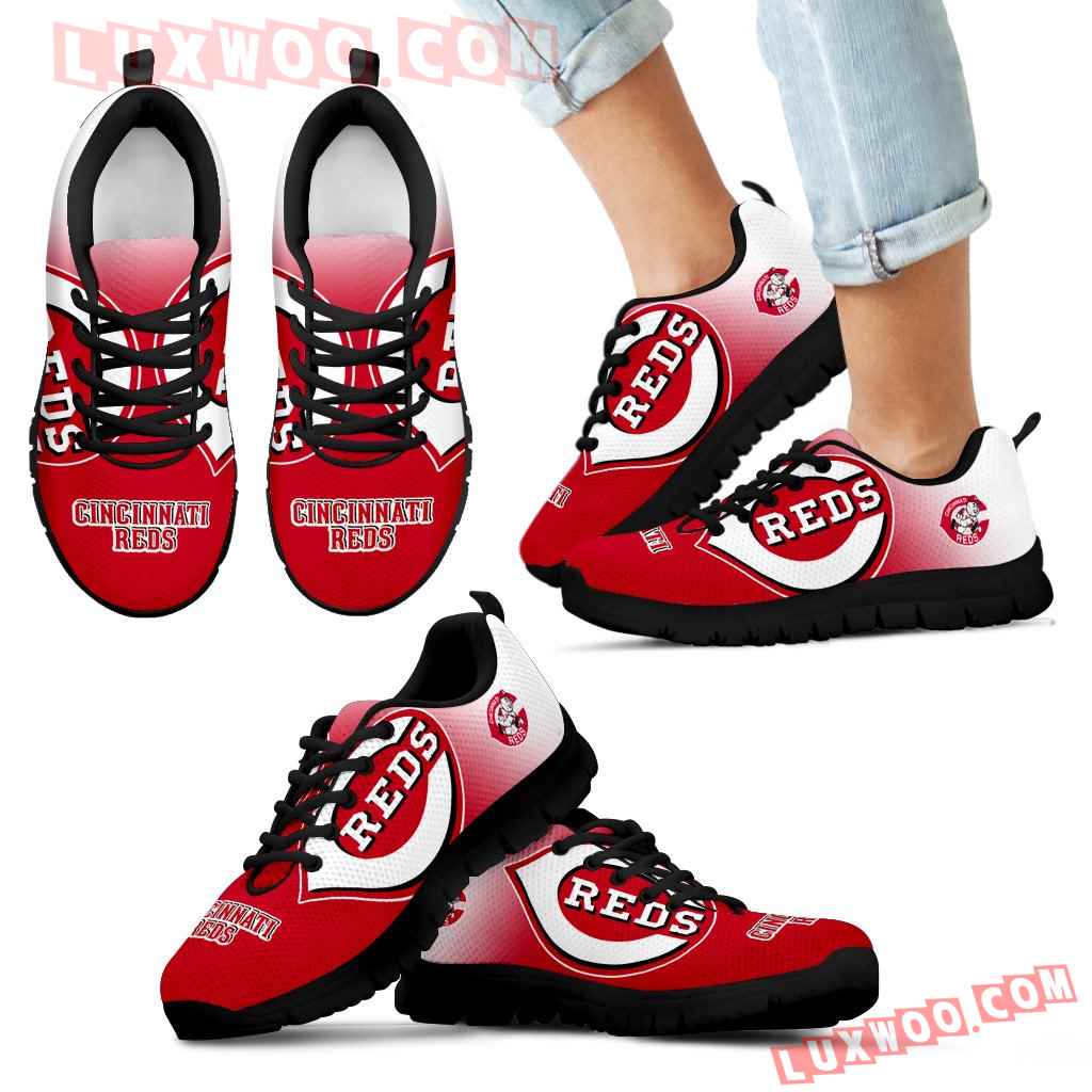 Special Unofficial Cincinnati Reds Sneakers - Luxwoo.com