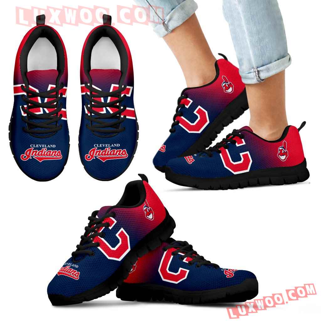Special Unofficial Cleveland Indians Sneakers - Luxwoo.com