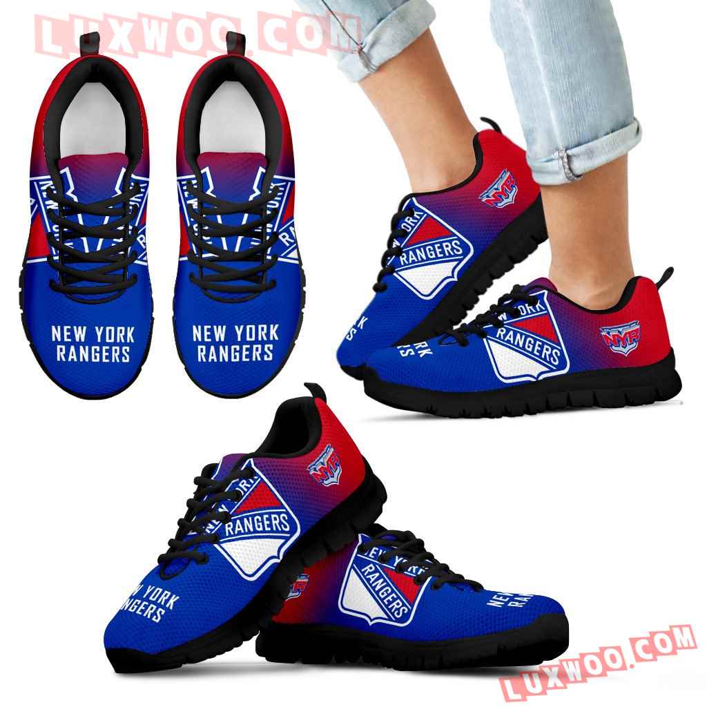 Special Unofficial New York Rangers Sneakers