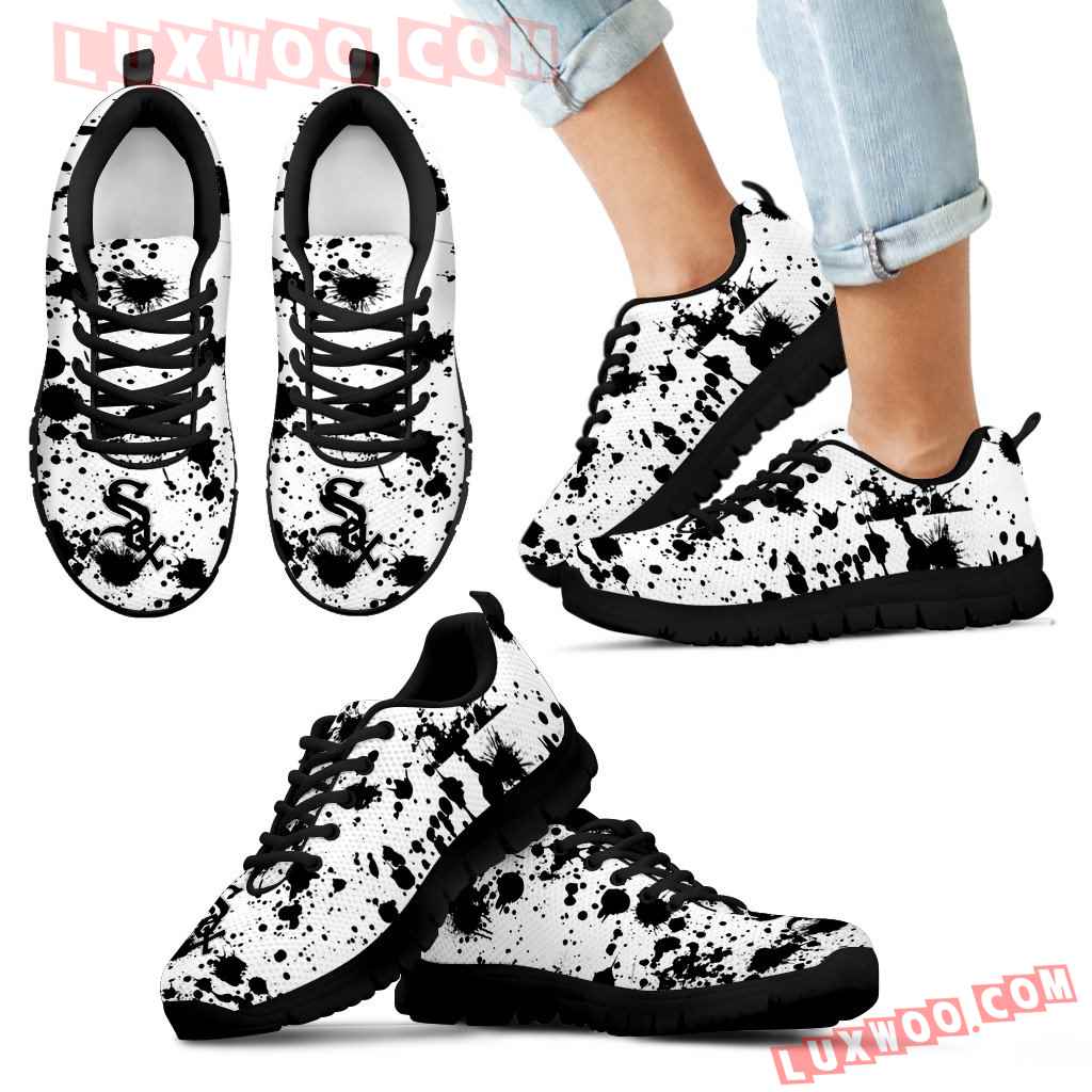Splatters Watercolor Chicago White Sox Sneakers