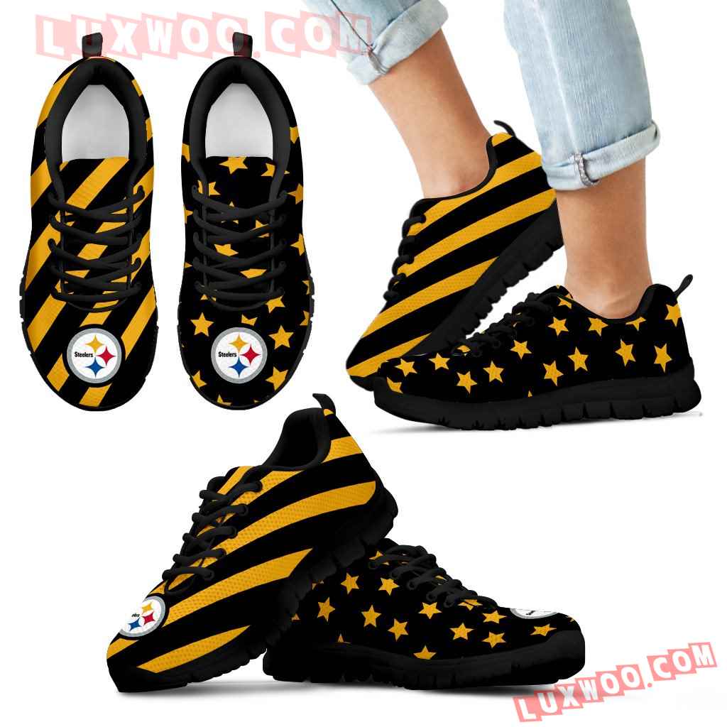 Splendid Star Mix Edge Fabulous Pittsburgh Steelers Sneakers