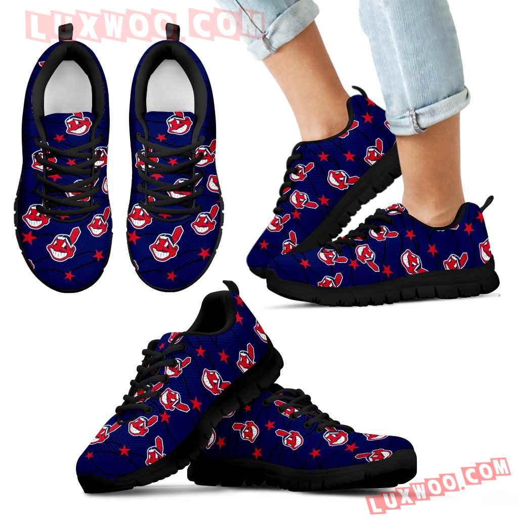 Star Twinkle Night Cleveland Indians Sneakers