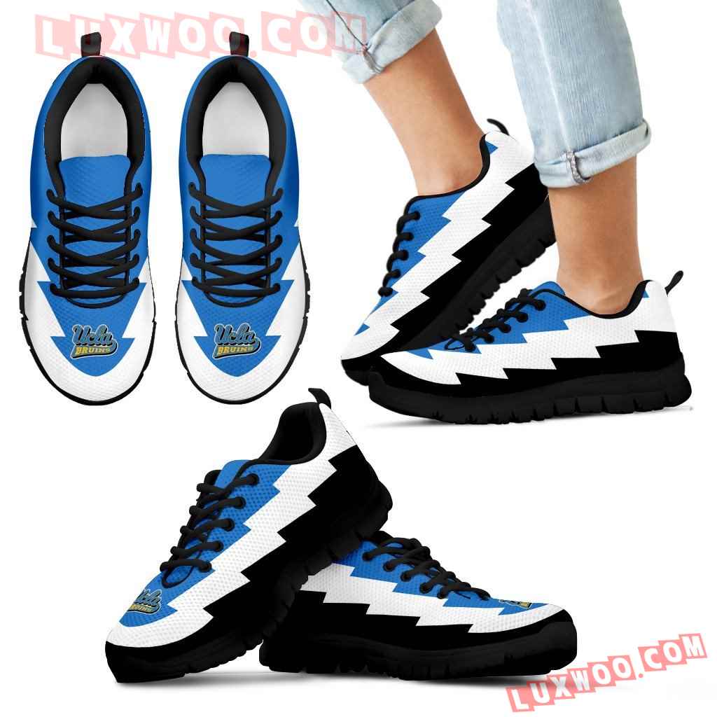Super Lovely Style Ucla Bruins Sneakers Jagged Saws Creative Draw