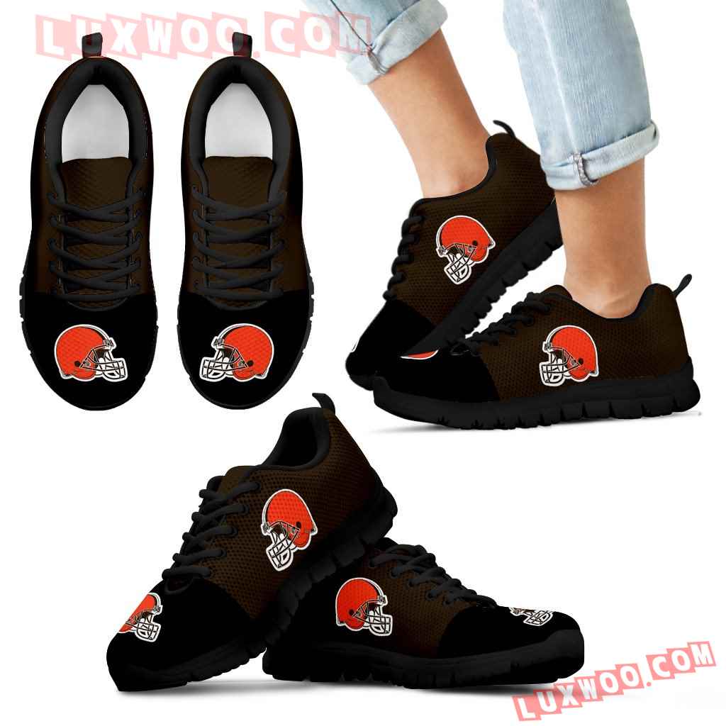 Two Colors Aparted Cleveland Browns Sneakers