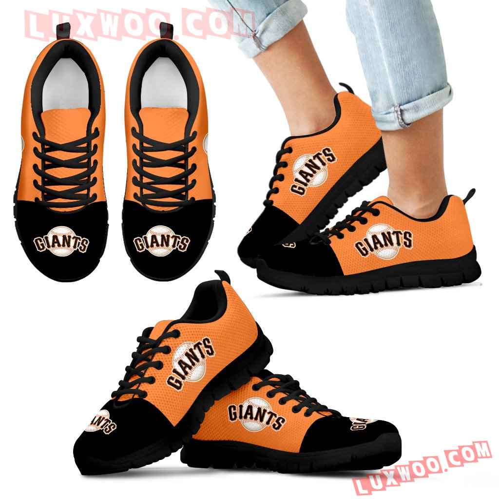 Two Colors Aparted San Francisco Giants Sneakers