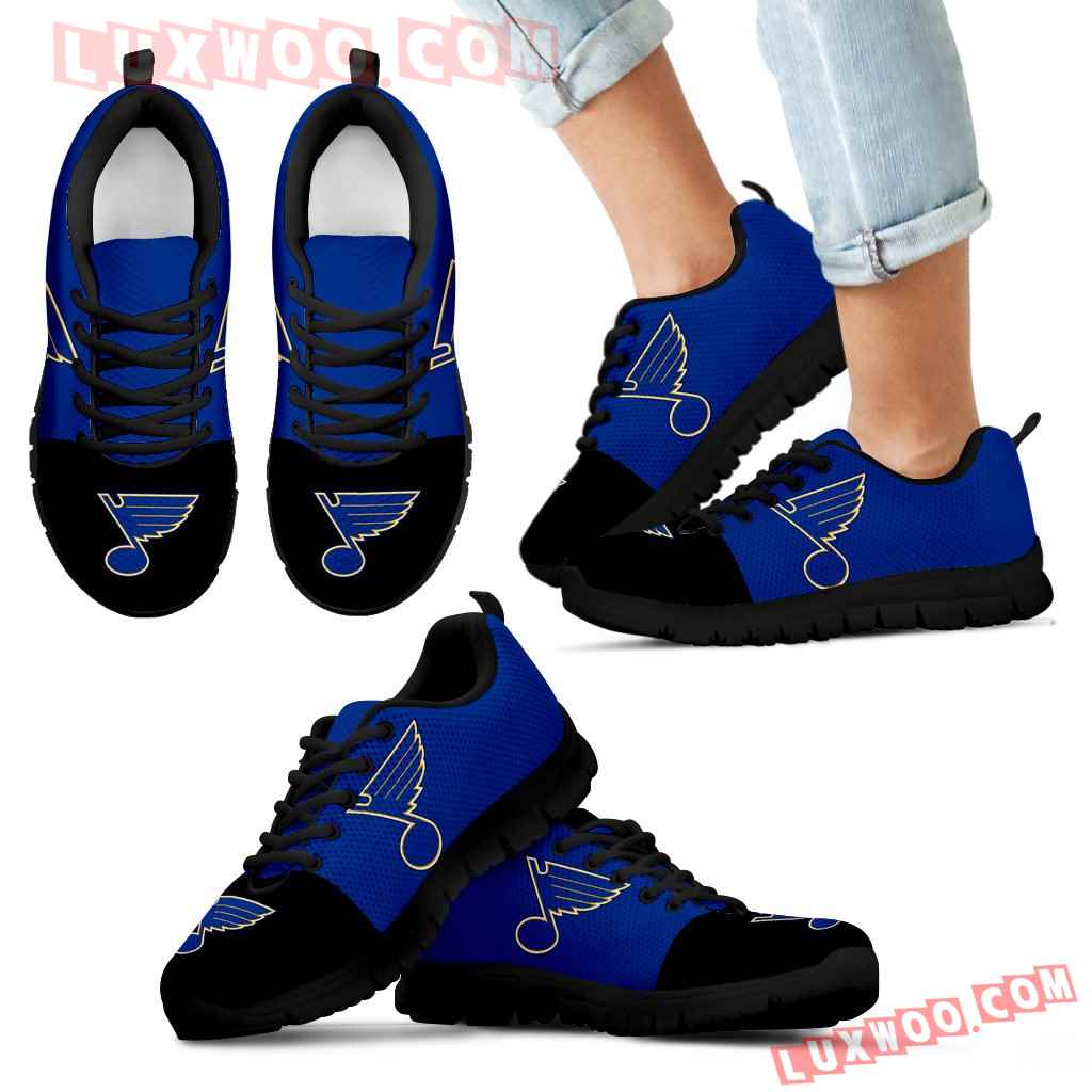 Two Colors Aparted St Louis Blues Sneakers