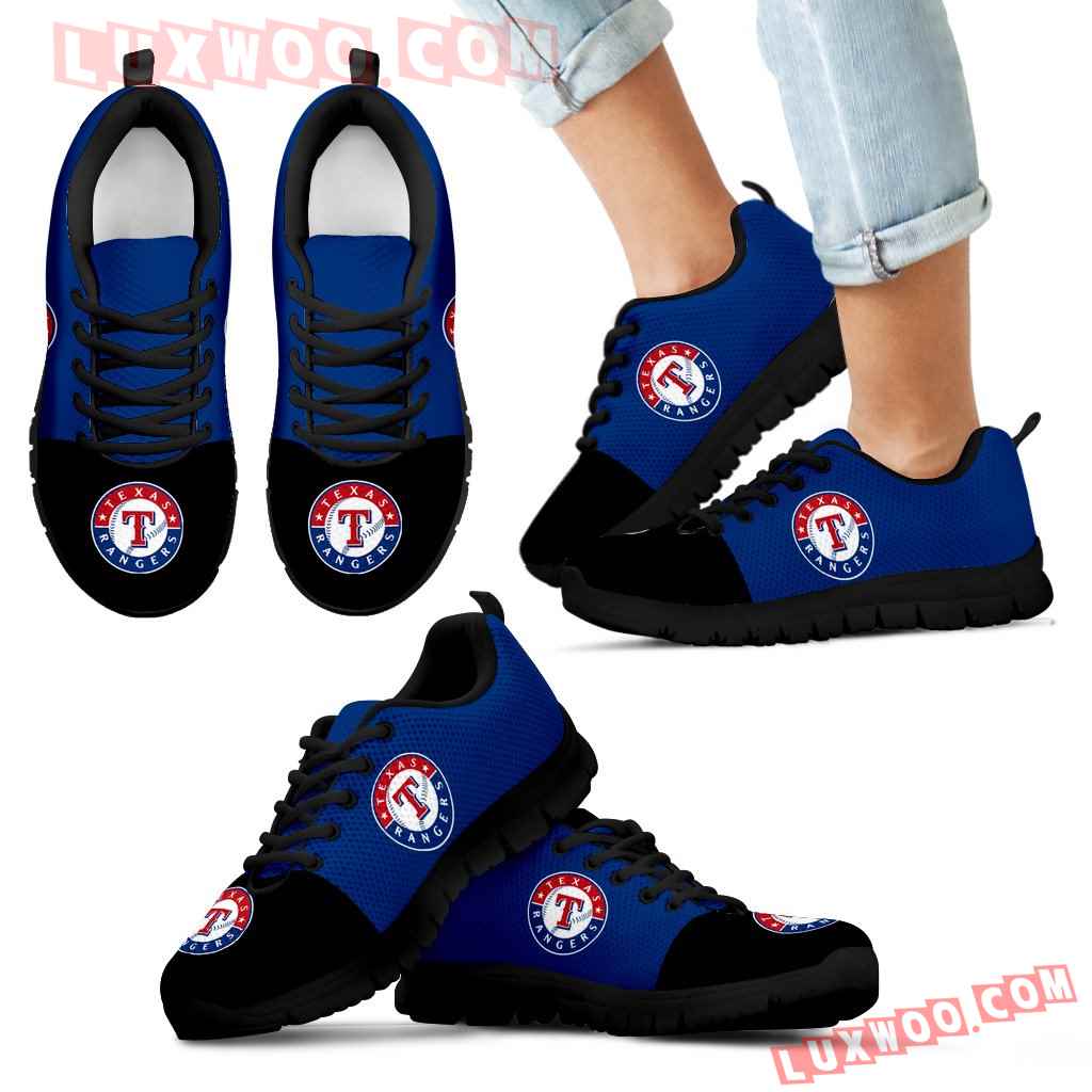 Two Colors Aparted Texas Rangers Sneakers