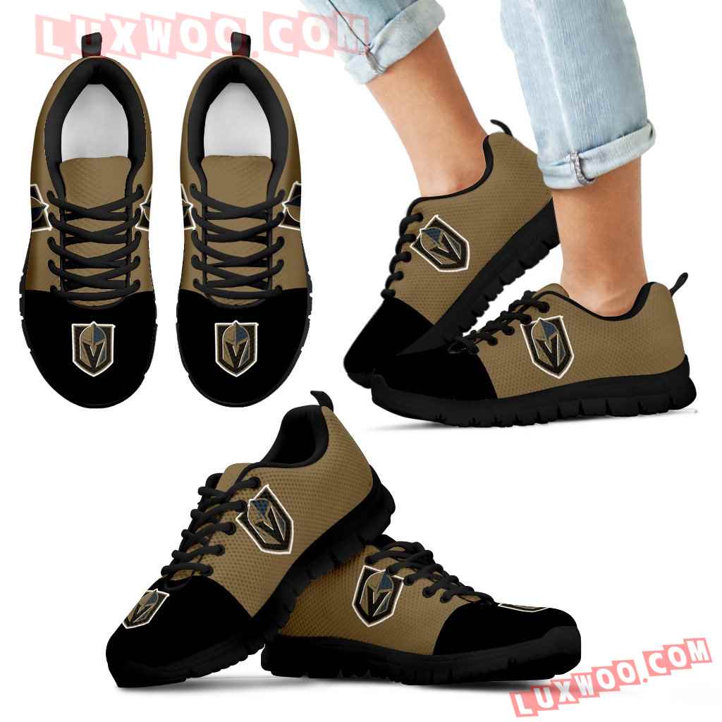 Two Colors Aparted Vegas Golden Knights Sneakers