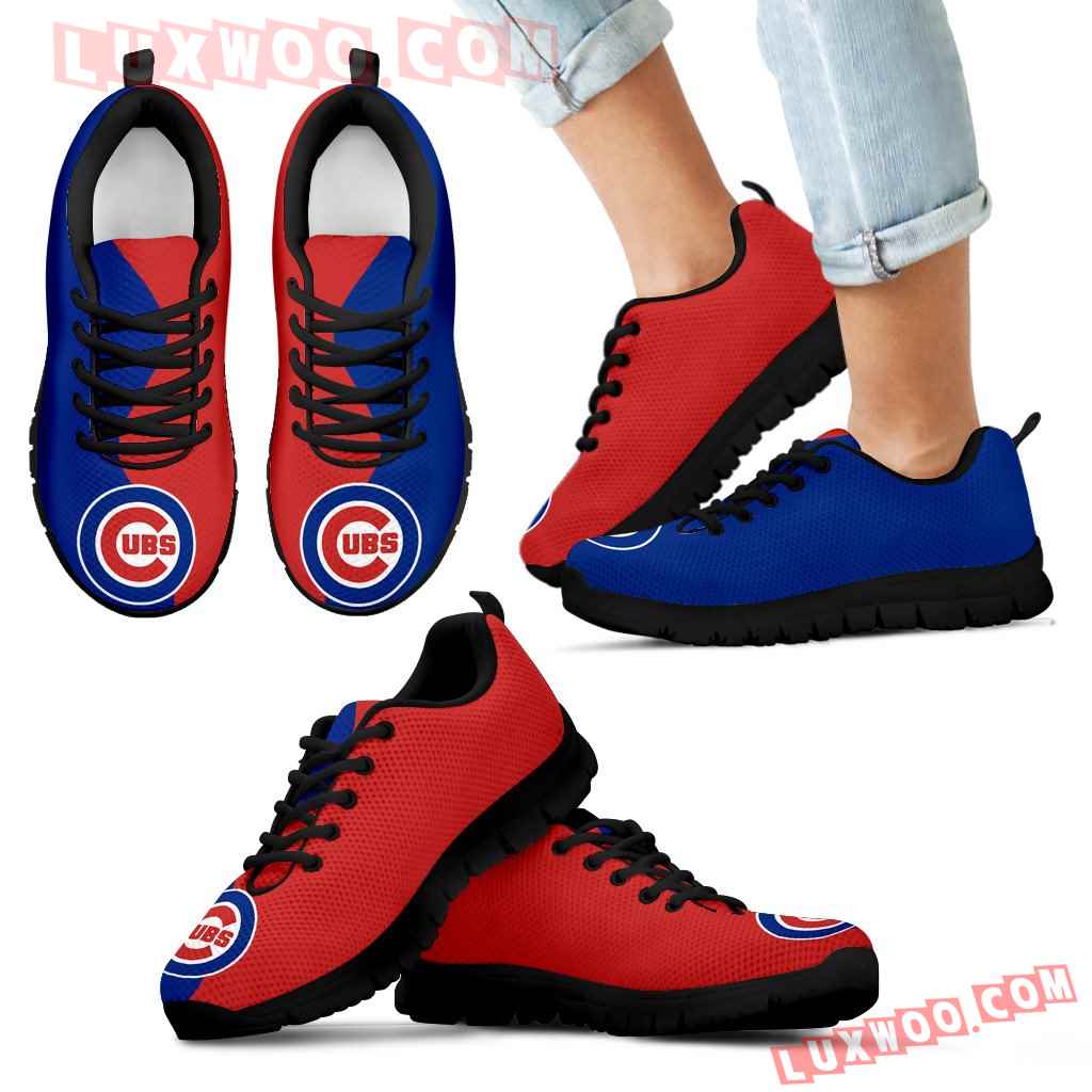 Two Colors Trending Lovely Chicago Cubs Sneakers
