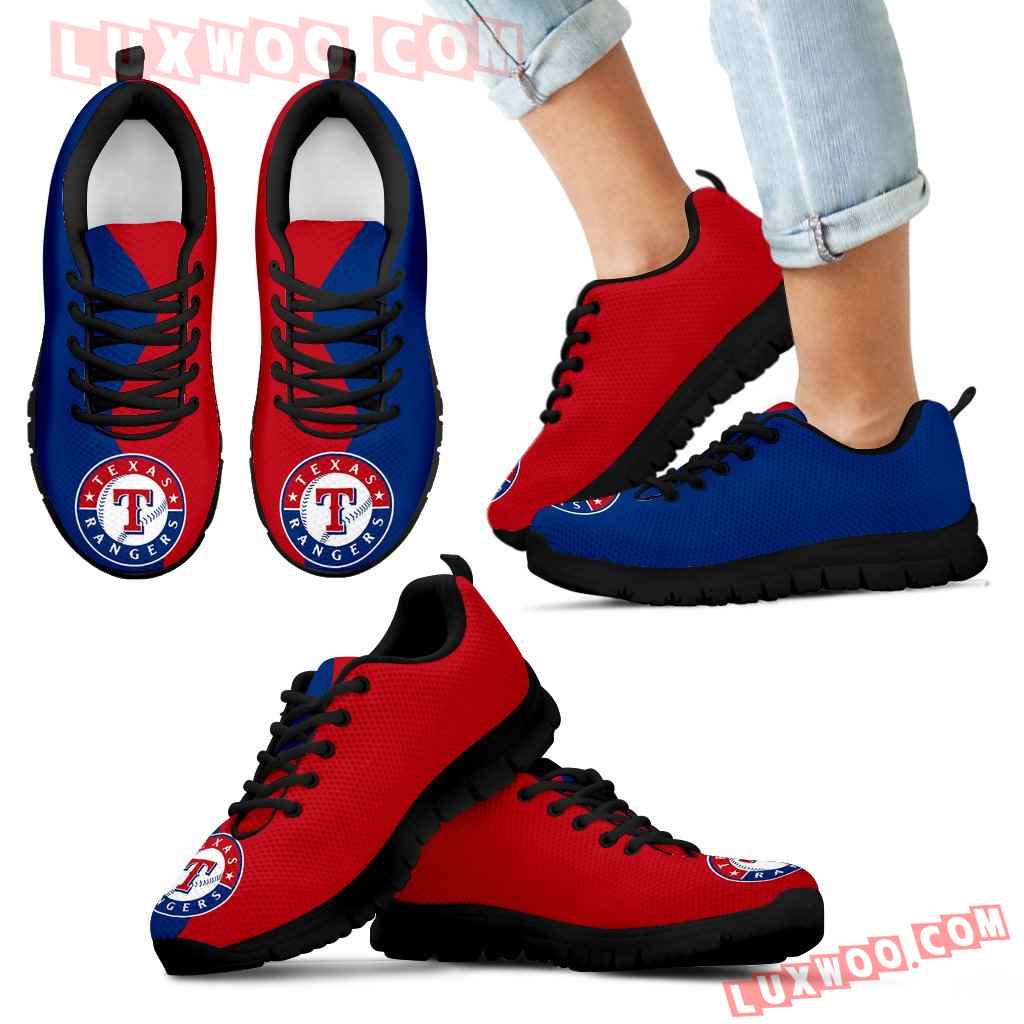 Two Colors Trending Lovely Texas Rangers Sneakers